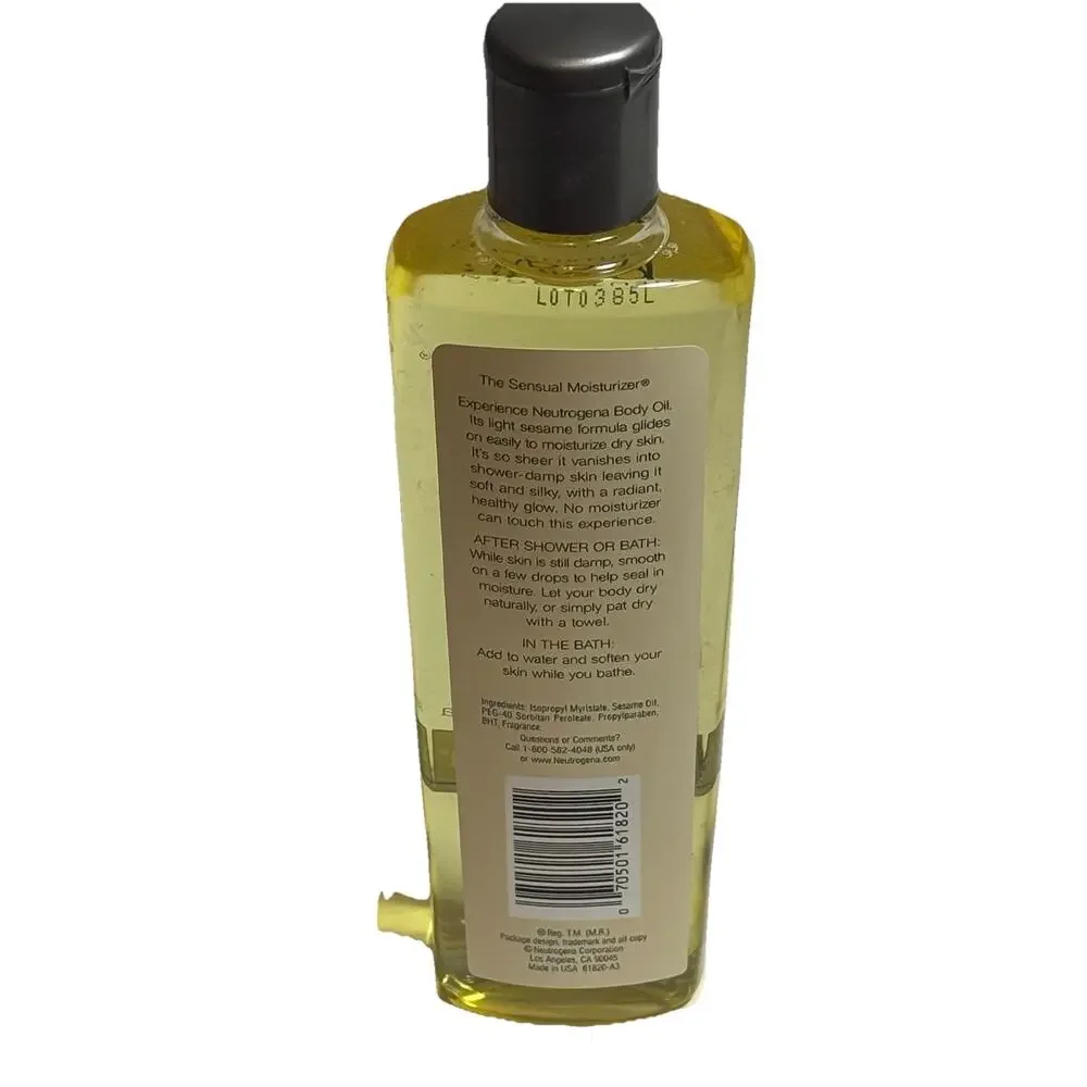 Neutrogena Body Oil Original Light Sesame Formula 8.5 fl oz